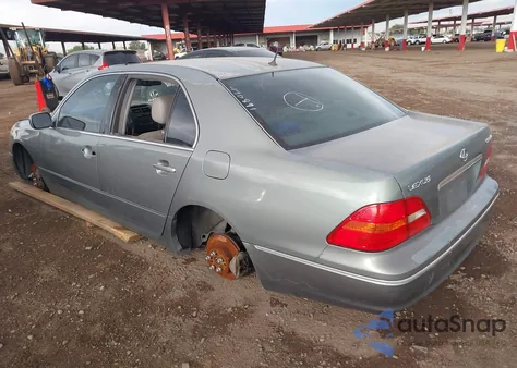 2003 Lexus Ls 430 from USA, damaged, VIN JTHBN30F530094976